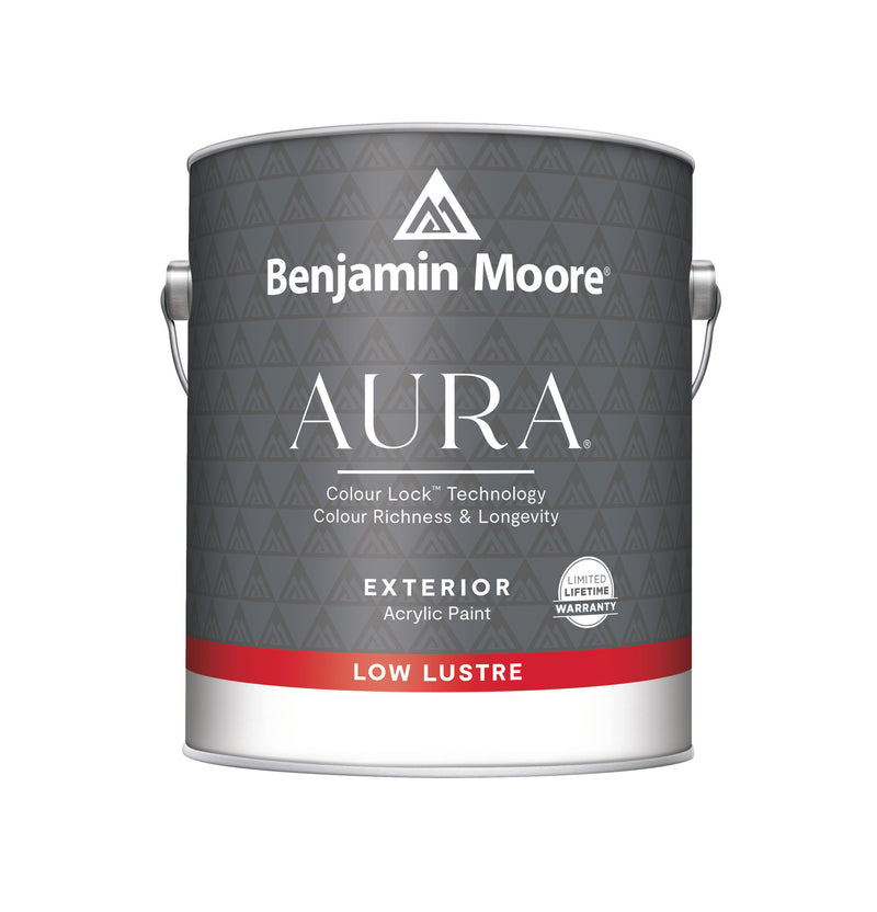 Aura Waterborne Exterior Paint - Low Lustre Finish 634